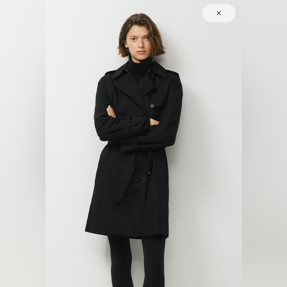 The Finch Mid Trench Coat - City Twill